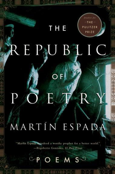 Cover of book by Martin Espada.