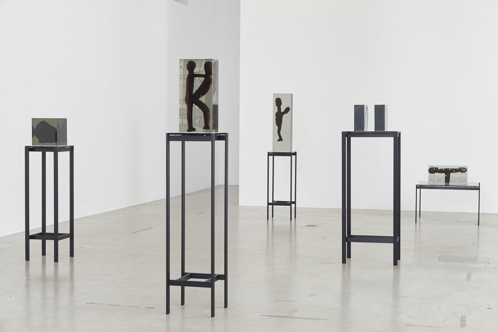 <em>Prototype of Dark Silhouettes</em>, installation view at Jessica Silverman Gallery, 2018.