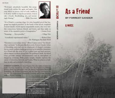 Jacket of book by Forrest Gander.