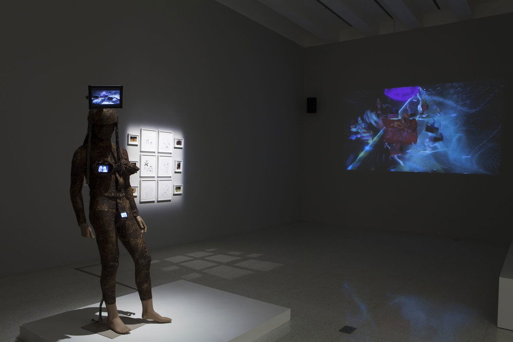 “Installation View of Satellites at Studio Museum in Harlem”. Photo courtesy of the artist.