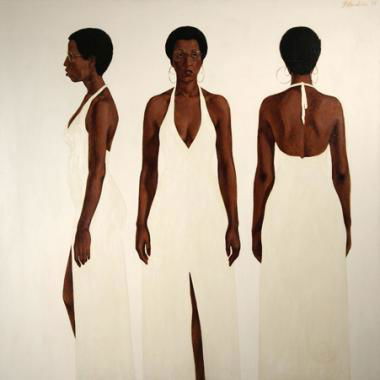 Artwork by Barkley Hendricks.