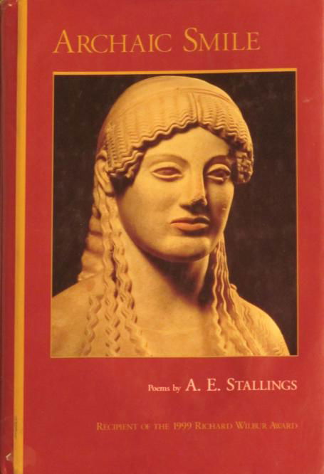 Cover of book by A. E. Stallings.